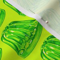 Green Jello Mold - Lime
