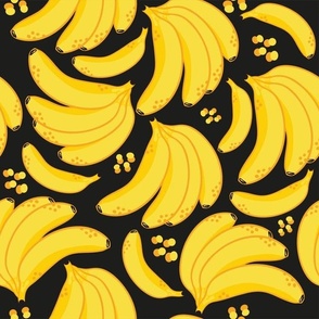 Ripe bananas 