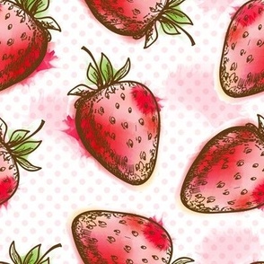 Juicy strawberry