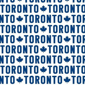 maple leafs blue on white toronto canadian hockey canada UPPERcase
