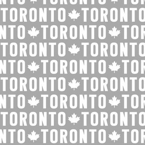 maple leafs white on grey toronto canadian hockey canada UPPERcase
