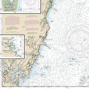 Cape Elizabeth, Maine to Portsmouth, NH Nautical Chart