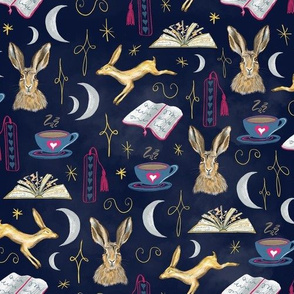 Golden Hare Books - Midnight Blue - 10 inch