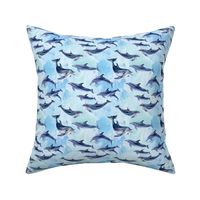 Dolphin laughing dolphin Pattern