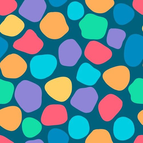 Colorful spots pattern 
