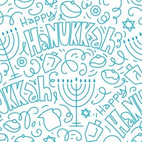 hanukkah doodles