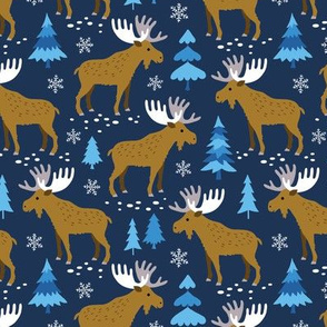 Winter Moose navy (small)