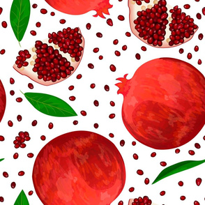 pomegranate seamless  pattern