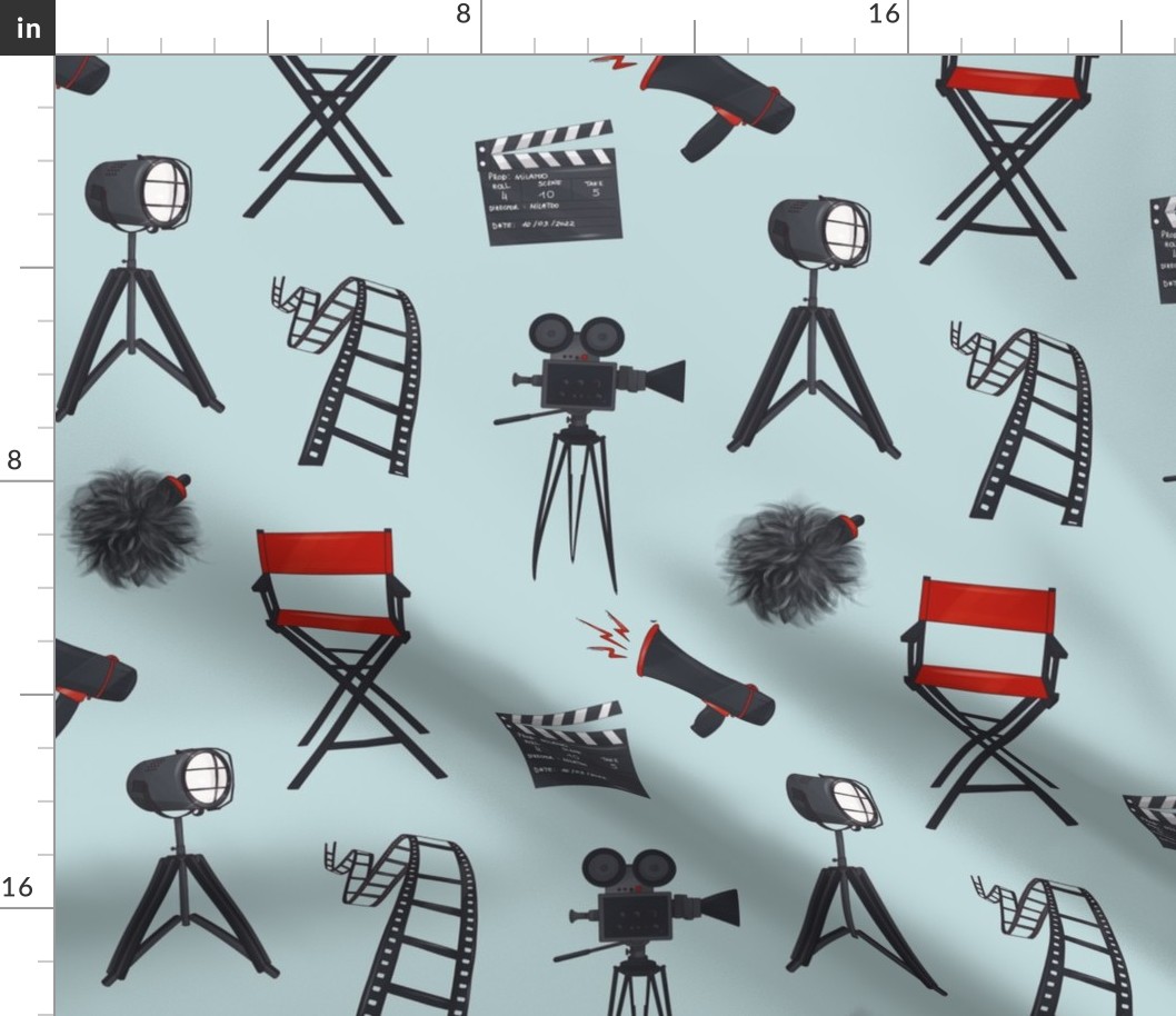 Movie production cinema pattern