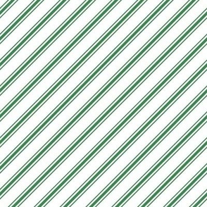 candy cane stripes green MED - christmas wish collection