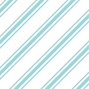candy cane stripes blue LG - christmas wish collection