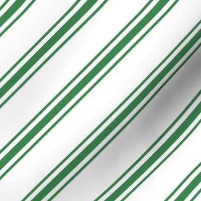 candy cane stripes green LG - christmas wish collection