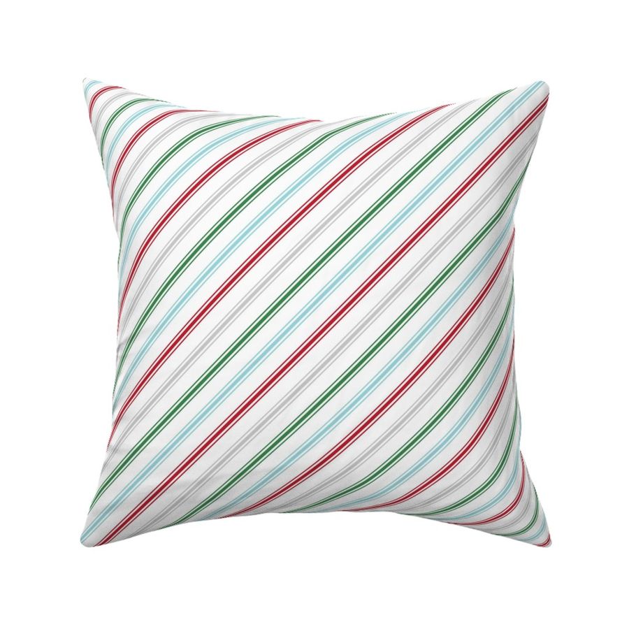 candy cane stripes multi two MED - christmas wish collection