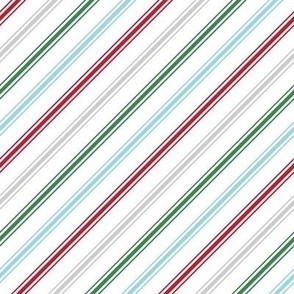 candy cane stripes multi two MED - christmas wish collection
