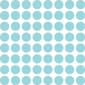 polka dots blue MED - christmas wish collection