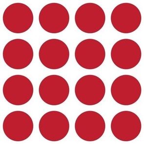 polka dots red LG - christmas wish collection