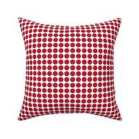 polka dots red MED - christmas wish collection