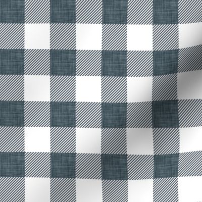 1" 174-15 linen buffalo check