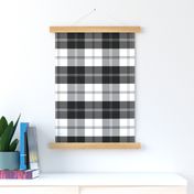 Erskine Black and  White Tartan