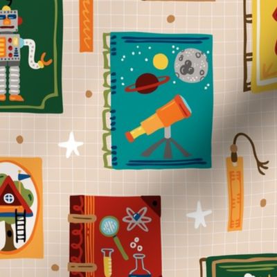 Bookish Adventures for Boys + Girls // © ZirkusDesign // STEM, Space, Robots, Outdoors, Camping, Mountains, Music, Trains, Rockets, Pirates, Art, Nautical Literary Fun