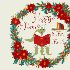 Hygge Time is for Family - fq cushion panel 