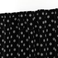 Mini Snowflakes B&W