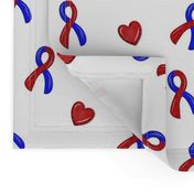 CHD Ribbon and heart