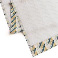 Texas Modern Hawk Feather Maize