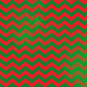 Christmas Zigzags wide