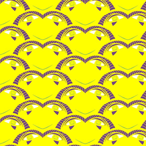 alien smiles yellow