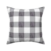 2" gray linen no. 1 buffalo check