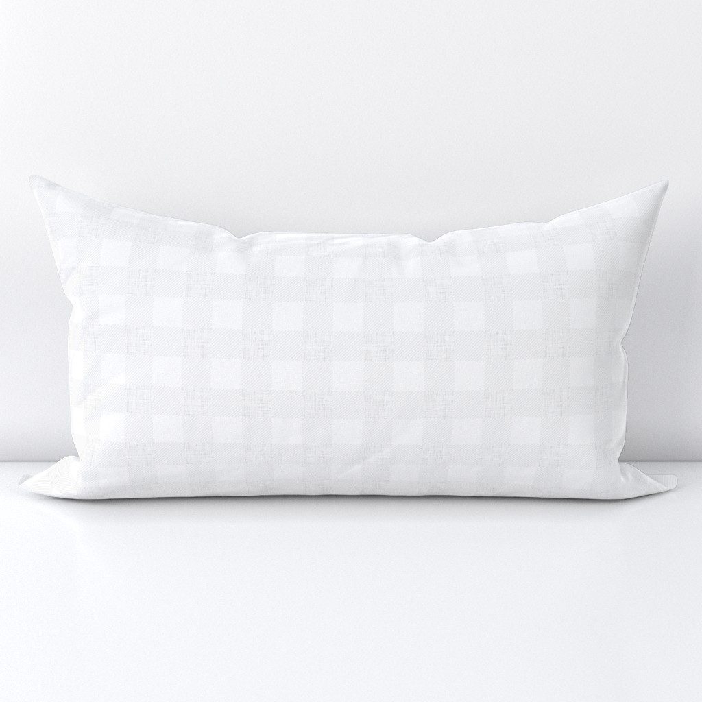 1" white linen no. 2 buffalo check