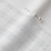 1/2" splashed linen buffalo check