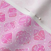 Magic Dice in Bubblegum Pink