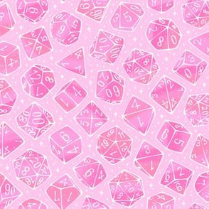 Magic Dice in Bubblegum Pink