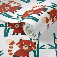 Red Panda Pattern