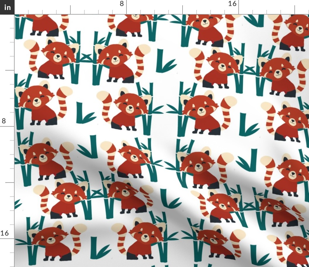 Red Panda Pattern