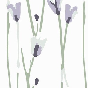 Tulipe (Colors: Mint Moss, Virtual, Purple Mullosk, + Mint Tint)