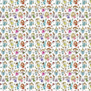   Cute Little Fairies Pattern