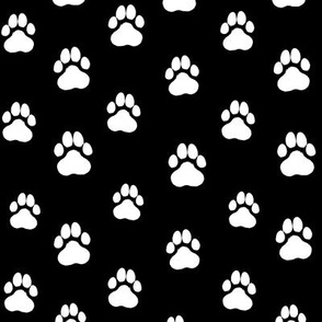 Paws Prints black