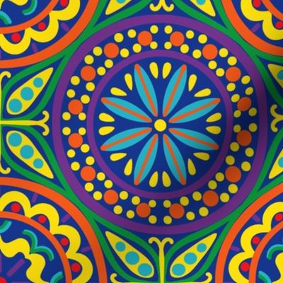 Bright mandalas