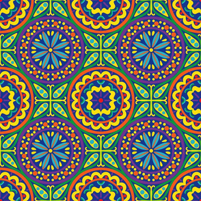 Bright mandalas