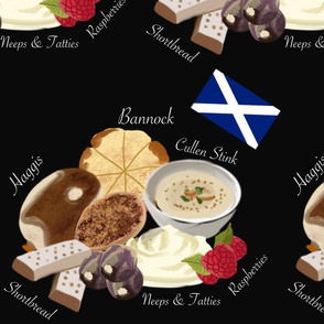 Scottish Food Black Large