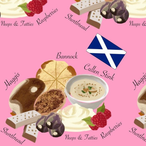 Scottish Foods Pink Large