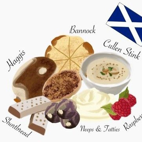 Scottish Foods White Small