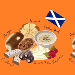 Scottish Foods Orange Large