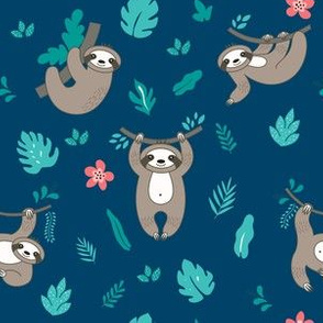 Sloths, just hangin' (6")