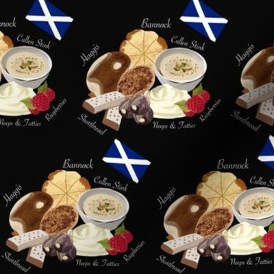 Scottish Foods Black Mini