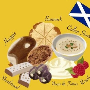 Scottish Foods Yellow Small