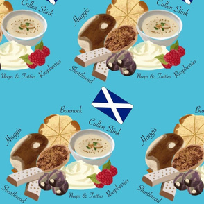 Scottish Foods Blue Medium